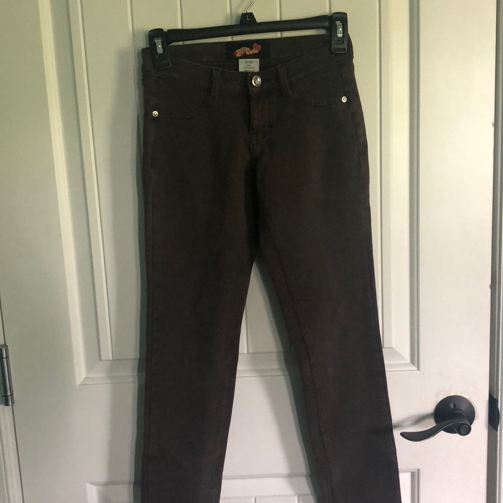 2 Cute brown jeggings